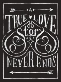 A true love story never ends by Thomas Pena