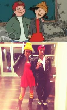 '90s Halloween Costumes For Couples: T.J. and Spinelli From Recess