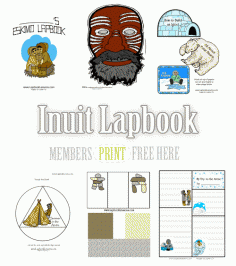 Free Eskimo Lapbook (Inuit Lapbook)