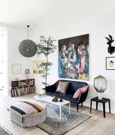 copenhagen makeover / elle decor UK