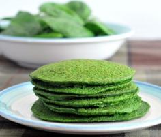 Spinach Pancakes @spabettie - Bringin' Healthy Back!