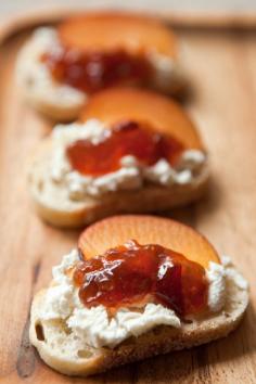 Ginger plum jam and easy appetizers via FoodforMyFamily.com