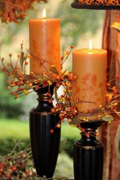 fall candles....