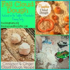 Fall Cloud Dough & Pinning Party