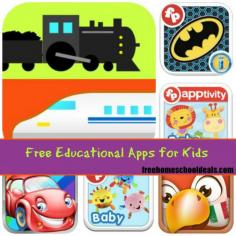 Free Educational Apps for Kids: Fisher-Price, Fourth Grade Learning, Happy Trains, + more!