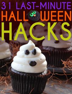 31 Last-Minute Halloween Party Hacks