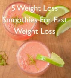 5 Great Weight Loss Smoothies - watermelon and chocolate sound appetizing