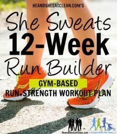 Looking for a workout plan that TELLS you EXACTLY what to do and INCLUDES running and/or cardio? Check out the newest workout plan from HeandSheEatClean.com! This one is geared toward helping you build and maintain muscle while keeping your running shoes laced up. #heandsheeatclean #workoutplan #running #runner #challenge #fitness #workout #exercise #plantofollow