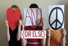 Our kids need to learn to get along! We've declared "Love and Peace (Or Else)"! [VibrantHomeschool...]