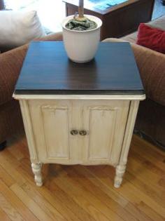 Fake-It Frugal: Fake French Country Furniture, The Side Table (Part 1 of 3)