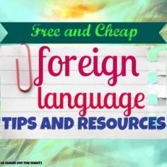 12 FREE Foreign Language Supplements | Le Chaim (on the right)