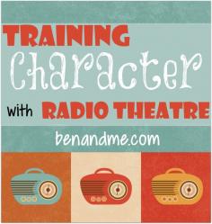 Radio theatre (also called radio drama or audio drama) is a great way to add character training to your home. Great for all ages and lots of amazing discussion.