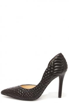 
                        
                            Quilted D'Orsay Pumps
                        
                    