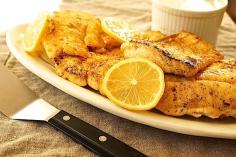 
                        
                            Easy Cajun Fish with Yogurt Caper Sauce
                        
                    