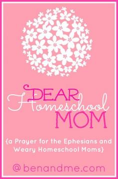 Unmeasurable (A Prayer for the Ephesians and for Weary Homeschool Moms)