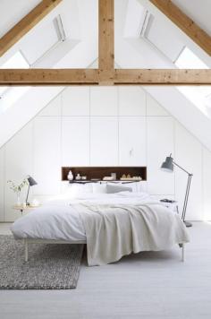 Bedrooms | Stairs, Skylights Ceiling Beams