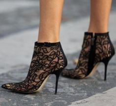 #streetstyle #lace #booties