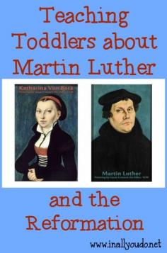 
                        
                            Use this fun activity to teach your Toddlers about Reformation Day when Martin Luther posted his 95 Theses.
                        
                    