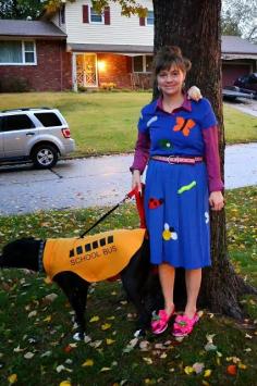 From The Hive: Halloween Ms. frizzle costume magic school bus teacher costume