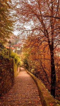 Autumn in Bergamo, Italy