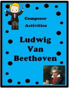 *** FREE ***  This is an example of future COMPOSER ACTIVITIES that will be available.  Overview: This product is a curriculum integration tool incorporating music, history, math and writing for 2-5th. The lesson is built around students learning some facts about Beethoven, identifying and singing a musical theme with original fun lyrics and writing creative narratives.