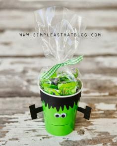 
                        
                            Halloween Treat Cups for Cruz's school buds
                        
                    