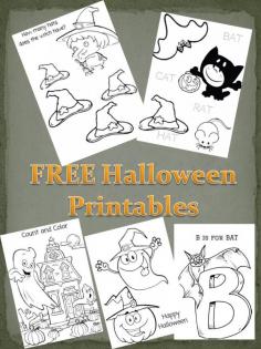 
                        
                            FREE Educational Halloween Printables pack - coloring, counting, math, letters and more! Perfect for preschool and younger elementary age
                        
                    