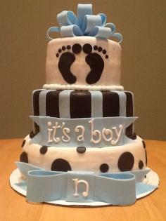 It's a Boy Baby Shower Cake — Baby Shower