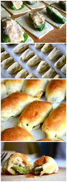 Puff Pastry Jalapeno Poppers from Rachel Schultz