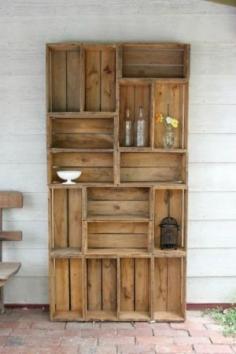 Wicked diy bookcase by sharonsparkles. www.facebook.com/...