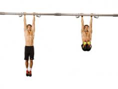 lower abs exercise : Hanging Leg Raise