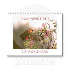 Hummingbirds 2015 Wall Calendar