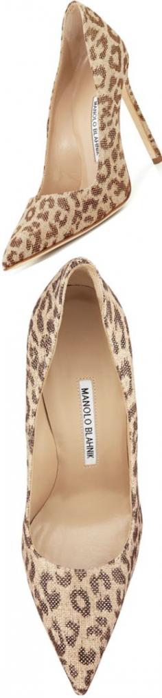 
                    
                        Manolo Blahnik BB Fabric 115 mm Leopard
                    
                