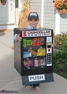 
                        
                            Vending Machine - Homemade Halloween Costume
                        
                    