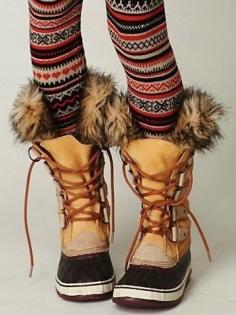 
                    
                        Sorel womens joan of arctic snow winter boots lace up leather/suade faux fur new
                    
                