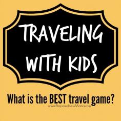 
                        
                            What is the best travel game? One that keeps their interest! Tips for creating a travel entertainment kit for the holidays | PreparednessMama
                        
                    