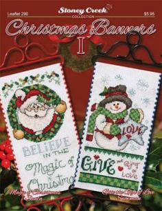
                    
                        Christmas Banners 1 is the title of this cross stitch pattern from Stoney Creek.
                    
                