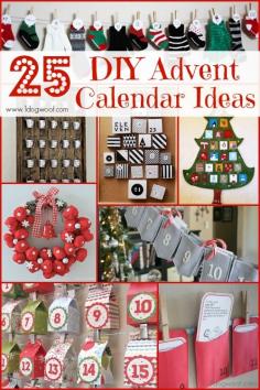 
                    
                        25 DIY Advent Calendar Ideas Roundup | One Dog Woof | #holidays #crafts
                    
                