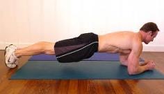 abs core exercise : plank