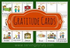 Serving Joyfully Gratitude Cards
