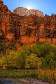 The Great White Throne, Zion National Park, Utah; photo by Greg Clure