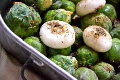 
                    
                        Oven Roasted Cacao Brussels Sprouts #glutenfree
                    
                