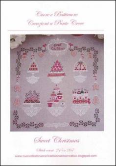 
                    
                        Sweet Christmas is the title of this Christmas cross stitch pattern from Cuore e Batticuore.
                    
                