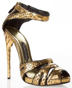 
                    
                        Tom Ford Golden Python Platform Stiletto Sandals $2,440 #Shoes #Heels
                    
                