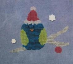 
                    
                        Noeowl is the title of this cross stitch pattern from Hot House Petunia.
                    
                
