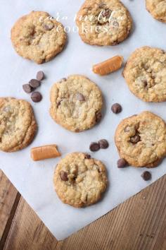 
                    
                        Thick, chewy, buttery & gooey Caramelita Cookies
                    
                