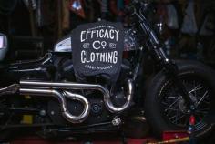 
                    
                        /// Kinetic Motorcycles + Efficacy Clothing Co.
                    
                