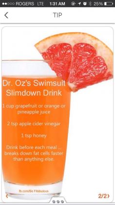 
                    
                        Weight Loss Drink... FINALLY one that doesn't sound horrid!!!
                    
                