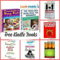 
                    
                        Free Kindle Books: The Toddler’s Busy Book For Beginners, Christmas Without Stress, + More!
                    
                