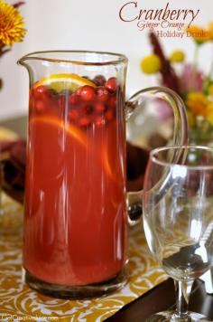 
                    
                        Cranberry Ginger Orange Holiday Drink - Creative Juice
                    
                